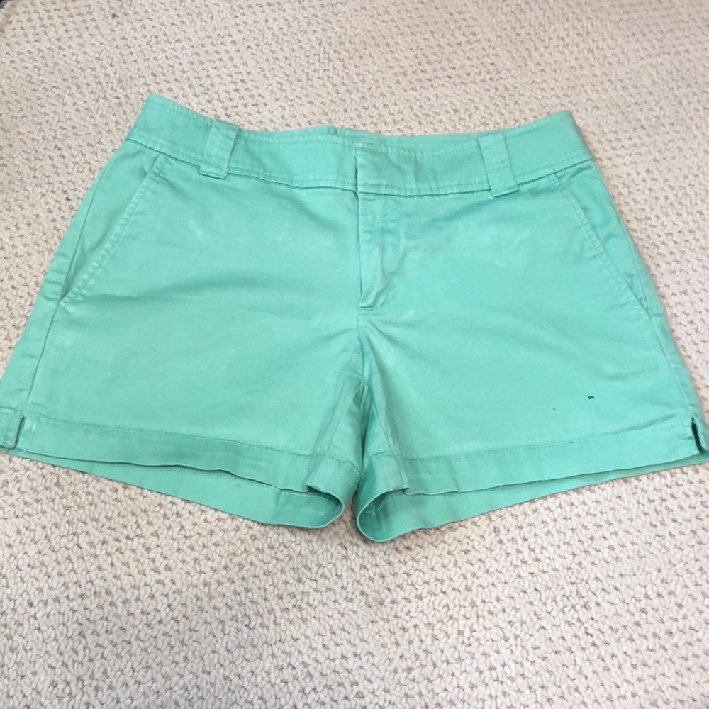 New York & Company Green Shorts